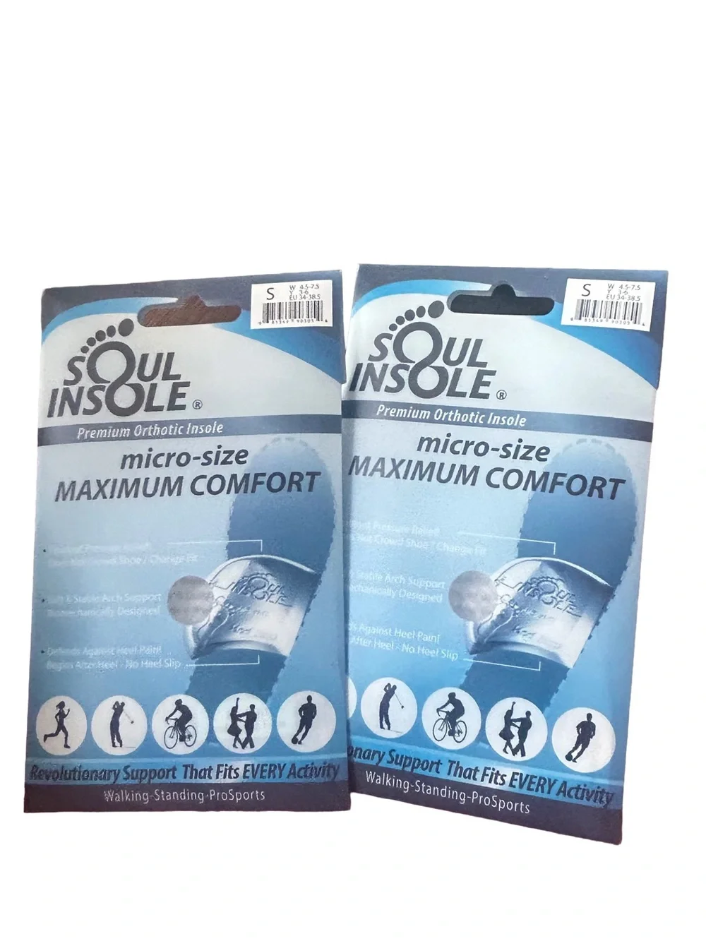 Soul Insole Orthotic Insoles Size S – New 🔥bundle (2pairs)